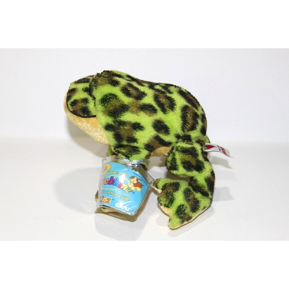 Webkinz Bull Frog Brand New With Sealed Unused Code Tag HS114 Lil Kinz Bullfrog - Picture 2 of 6